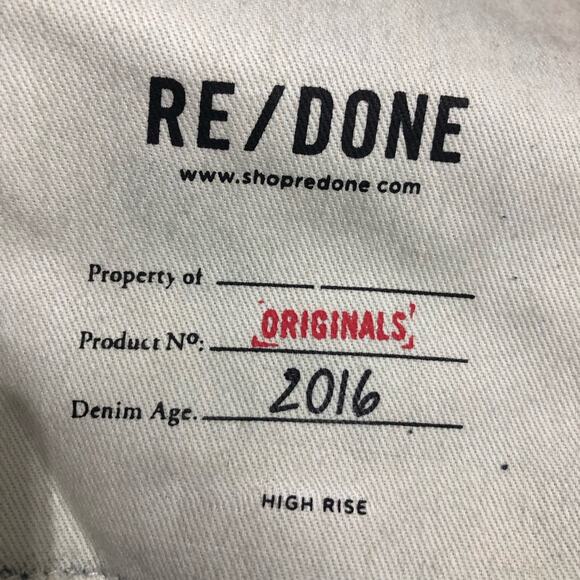 Re/Done Originals Crop Jeans - Picture 8 of 12